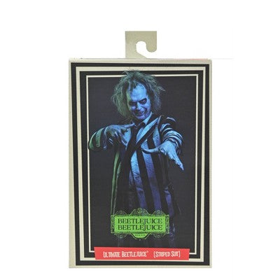 NECA Beetlejuice Ultimate Striped Suit 7" Scale Action Figure
