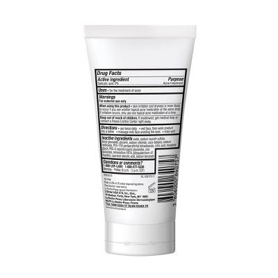 La Roche Posay Effaclar Acne Face Cleanser Medicated Gel Face Cleanser with Salicylic Acid for Acne Prone Skin - 1.69 fl oz