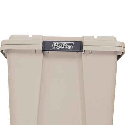 Hefty MAX PRO Storage Tote 18 Gallon - Stone (LOCAL PICKUP ONLY)