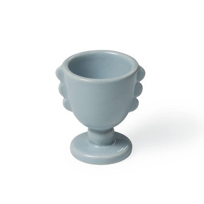 Ceramic Egg Cups Blue - Bullseye's Playground