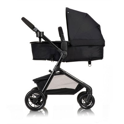 Evenflo Pivot Modular Travel System with LiteMax Infant Car Seat with Anti-Rebound Bar - Casual Gray (LOCAL PICKUP ONLY)