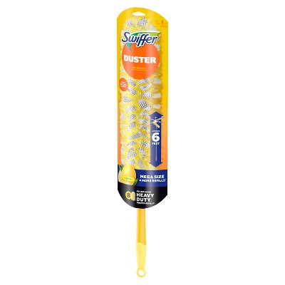 Swiffer Heavy Duty Megasize Duster Kit Lemon Scent - 9pc: Multipurpose, Multi-Surface (LOCAL PICKUP ONLY)