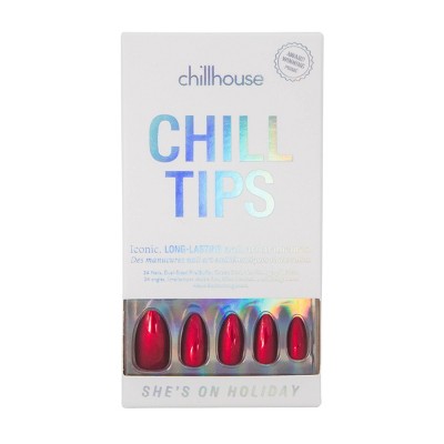 Chillhouse Chill Tips Fake Nails - She's on Holiday - 24ct