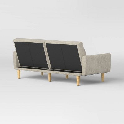 Futon Sofa Corduroy Taupe - Room Essentials (LOCAL PICKUP ONLY)