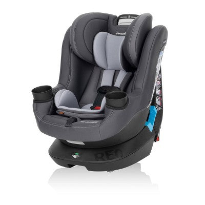 Evenflo REO by Revolve360 Rotating Convertible Car Seat with Quick Clean Cover - Danvers (LOCAL PICKUP ONLY)
