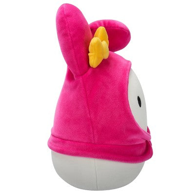 Hello Kitty 8" Squishmallows Plush in My Melody Hoodie