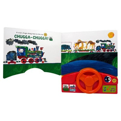 World of Eric Carle: Here We Go! Steering Wheel Sound Board Book (Board Book)