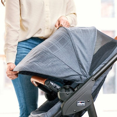 Chicco Corso LE Modular Quick-Fold Stroller - Black/Gray (LOCAL PICKUP ONLY)
