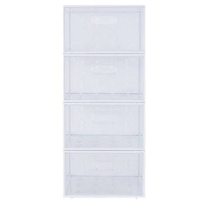4pk XL Shoe Storage Box