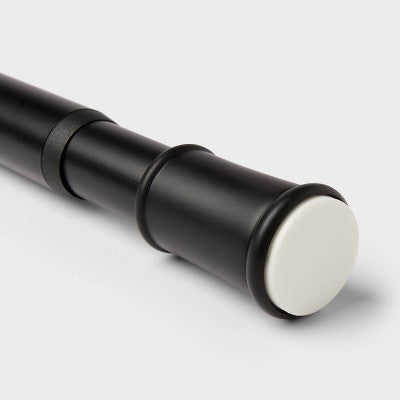 40" Shower Tension Rod Stall Black - Room Essentials (LOCAL PICKUP ONLY)