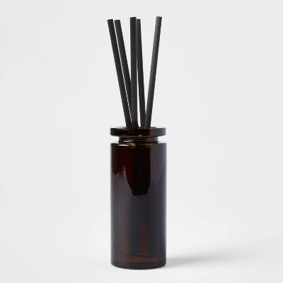 100ml Ginger Black Tea Black Label Fiber Oil Reed Diffuser - Threshold: Aromatherapy, No Battery Needed