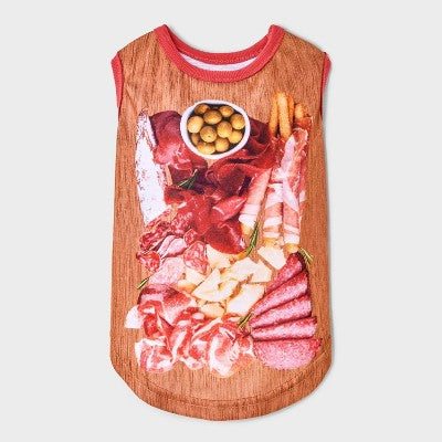 Charcuterie Dog and Cat T-Shirt - Boots & Barkley S