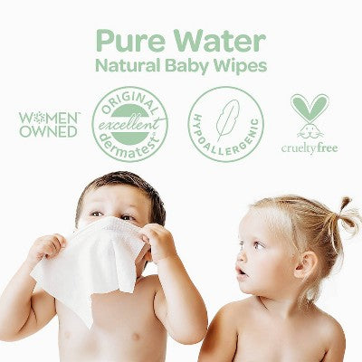 Parasol Sensitive Clean and Unscented Baby Wipes - 30ct: Pull-Out Dispenser, Latex-Free, Travel Size