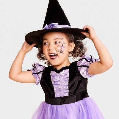 Toddler Fancy Witch Lavender Costume 2T-3T - Hyde and EEK! Boutique