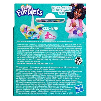 Furby Furblet Zee Bah Animal Figure