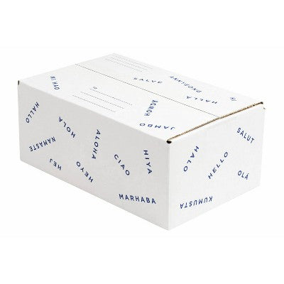 Scotch Packet Small Mailing Box: Cardboard Shipping Box, 9.5" x 6", White, Flap Closure, Single Pack
