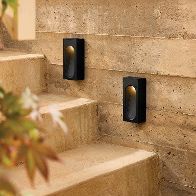 2pk 10L Plastic Deck Solar Outdoor Fence Accent Table Lamp - Threshold
