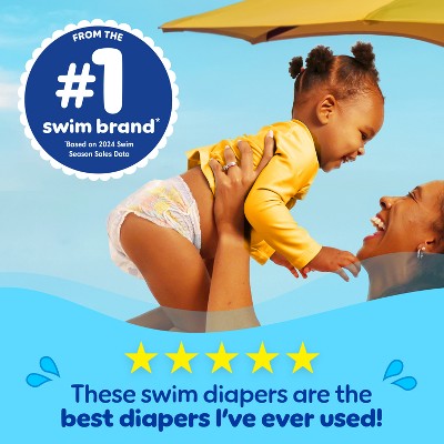 Pampers Splashers Disposable Swim Diapers Convenience Pack - Size 4 - 11ct