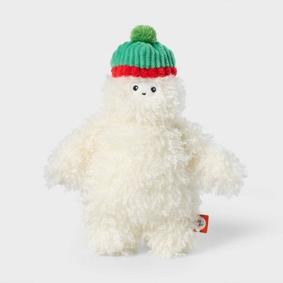 9" Yeti with Hat Stuffed Animal - Gigglescape