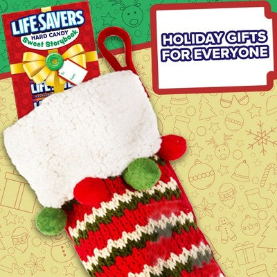 Life Savers Hard Christmas Candy Story Book - 6.84oz