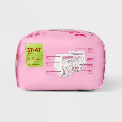 Girls Disposable Training Pants - 3T-4T - 24ct - up&up