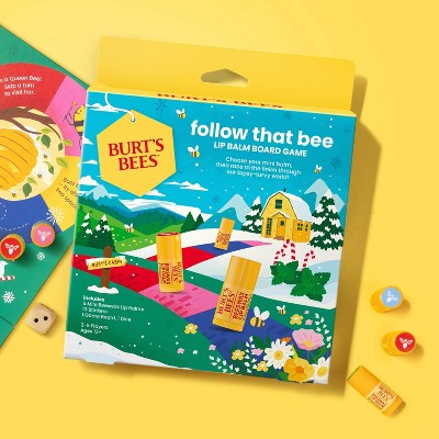 Burt's Bees Holiday Limited Edition Follow that Bee Board Game Lip Balm Gift Set