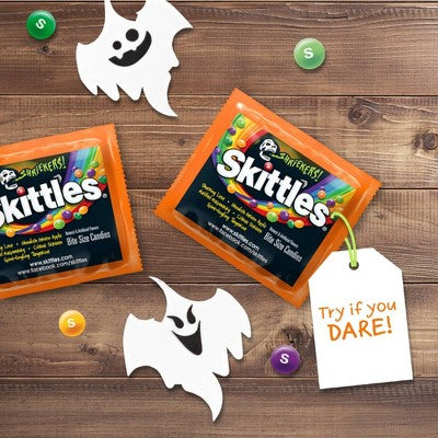 Skittles Shriekers Halloween Sour Candy Fun Size Bag - 10.72oz