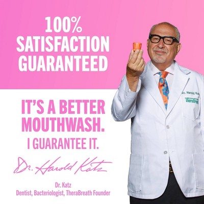 TheraBreath Kids Bubble Gum Mouthwash - 10oz