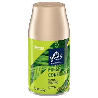 Glade Automatic Spray Air Freshener Refill - Fresh Confidence - 6.2oz