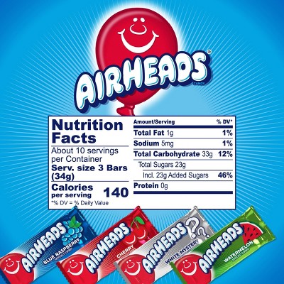 Airheads Mini Bars Gusset Bags - 10oz