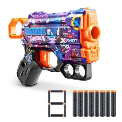 XSHOT Skins Super Speed Menace Sonic Toy Dart Blaster by ZURU