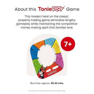 tonies Tonieplay Monopoly Real Estate Rush Game