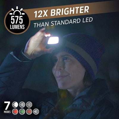 Energizer 575 Lumen Hybrid Powered LED Headlamp