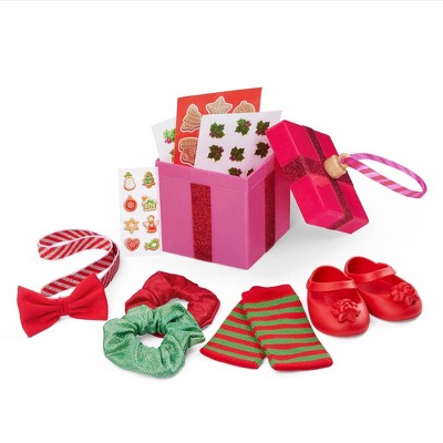 Our Generation Surprise Decorations Holiday Gift Box Series Limited Edition Collectible Ornaments & Mystery Box Accessories for 18" Doll