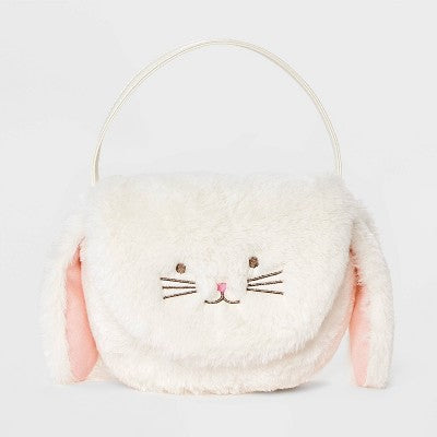 Toddler Girls' Plush Bunny Purse - Cat & Jack White