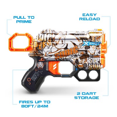XSHOT Skins Sonic the Hedgehog Menace Toy Dart Blaster by ZURU