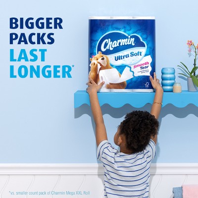 Charmin Ultra Soft Toilet Paper - 12 Mega XXL Rolls