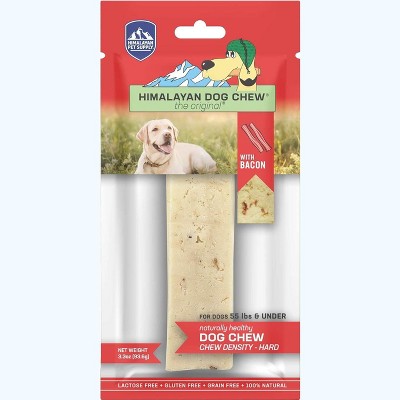 Himalayan Dog Chew Yak Cheese Dog Chews - Bacon Flavor Large - 1 Stick