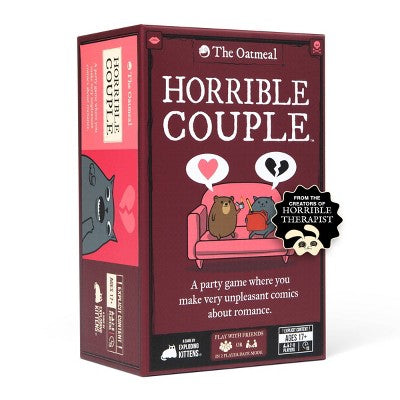 Exploding Kittens Horrible Couple Card Game