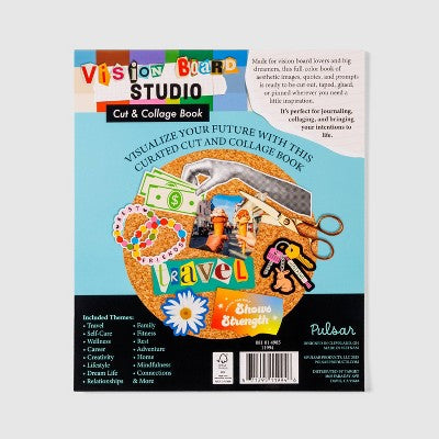 Pulsar Eco Products Cut and Collage Book Funky