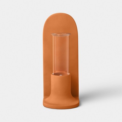 Terracotta Glass Terrarium with Tall Back - Threshold