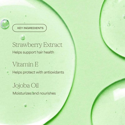 Raw Sugar Kids' Gentle 2-in-1 Shampoo + Conditioner - Strawberry Kiwi - 12 fl oz: For All Hair Types, Daily Use, Vegan