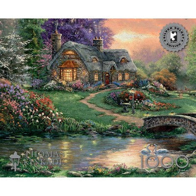 Buffalo Games Thomas Kinkade Sweetheart Retreat Jigsaw Puzzle - 1000pc