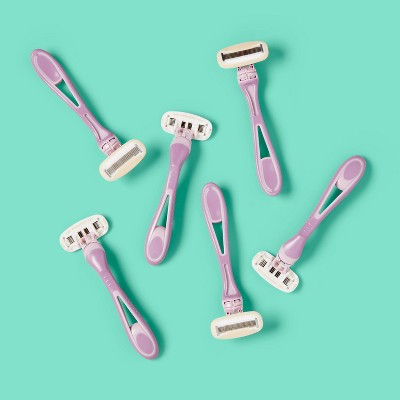 Moisturizing Halo Women's 5-Blade Disposable Body Razors - 6ct - up&up