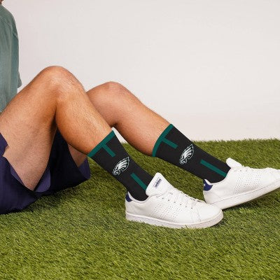 NFL Philadelphia Eagles Youth Rise Up Crew Socks