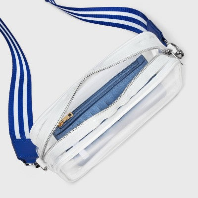 Clear Gameday Crossbody Bag - Wild Fable Blue