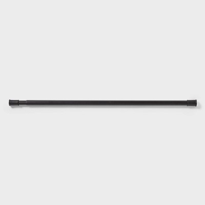 60" Shower Tension Rod Black - Room Essentials (LOCAL PICKUP ONLY)