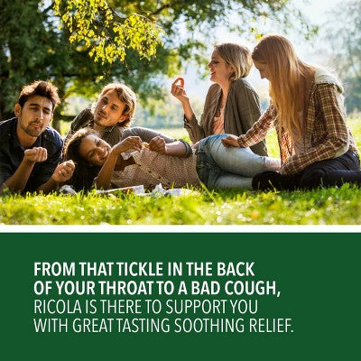 Ricola Max Throat Care Drops - Honey Lemon - 34ct