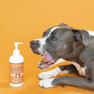 Dog Company Wild Alaskan Salmon Oil - 16oz: Supports Aging, Immune System, Skin & Coat, Joint Health