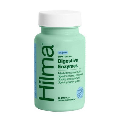 Hilma Dairy + Gluten Digestive Enzymes Vegan Capsule - 30ct